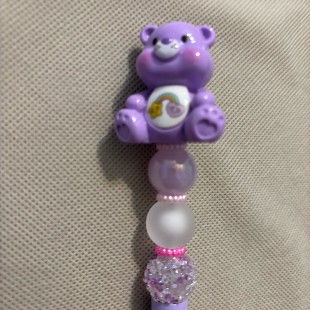 Care bear decoration pen purple New !!! - Picture 2 of 2